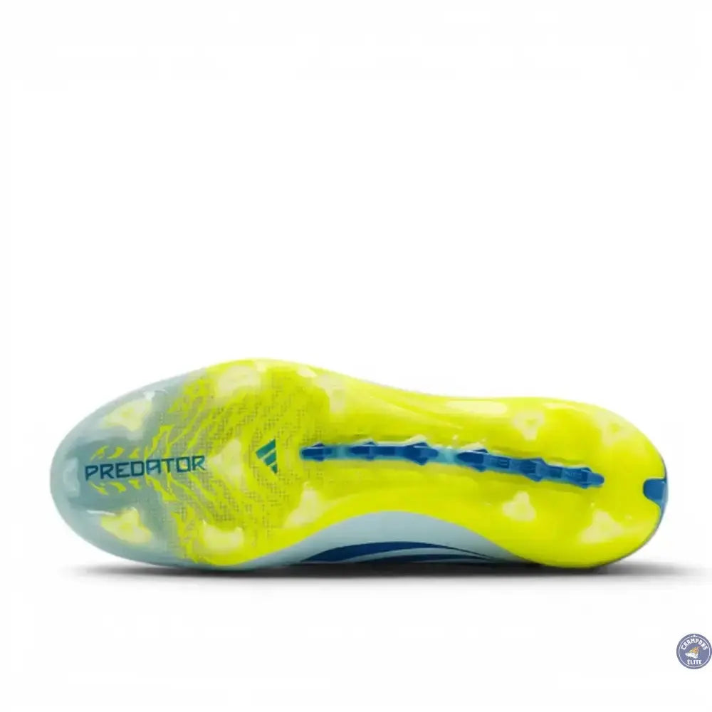 Image of Adidas Predator Elite Laceless FG Ice Cold Precision - Crystal Sky/Ray Blue/Jaune
