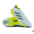 Adidas Predator Elite Laceless FG Ice Cold Precision - Crystal Sky/Ray Blue/Jaune