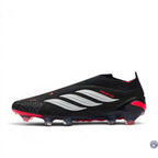 Adidas Predator Elite Laceless FG Immortal DNA - Noir/Blanc/Lucid Red