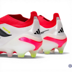 Predator Laceless FG - Rouge Lucide/Noir/Blanc