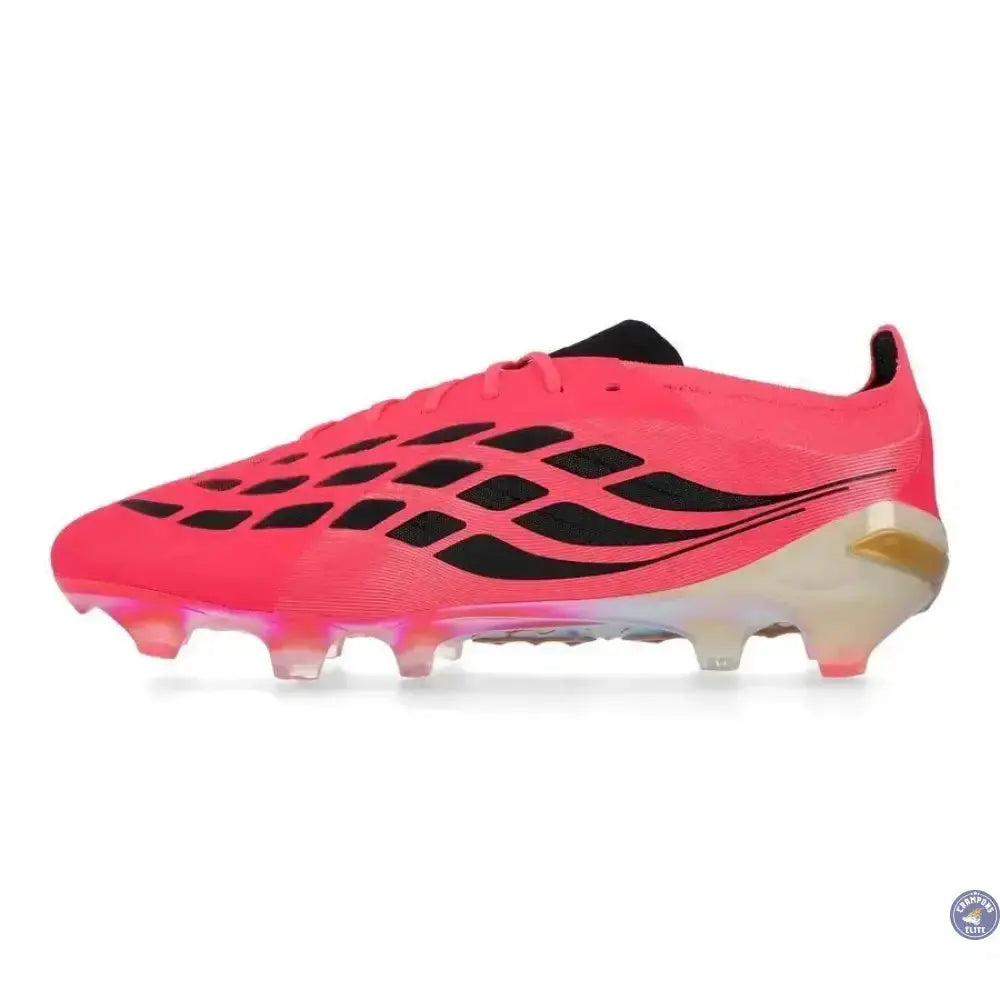 Adidas Predator Elite FG - Solar Turbo/Thermal Chrome/Noir - Crampons Elite