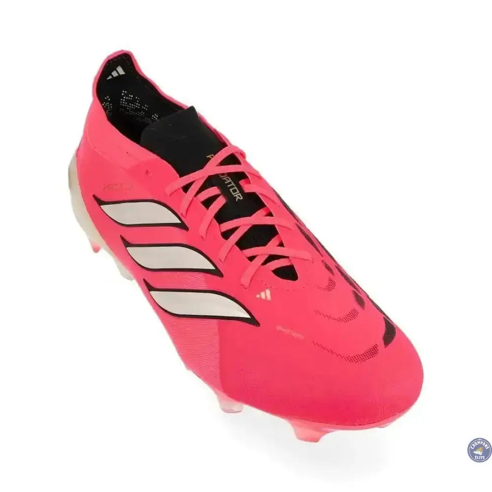 Image of Adidas Predator Elite FG - Solar Turbo/Thermal Chrome/Noir - Crampons Elite