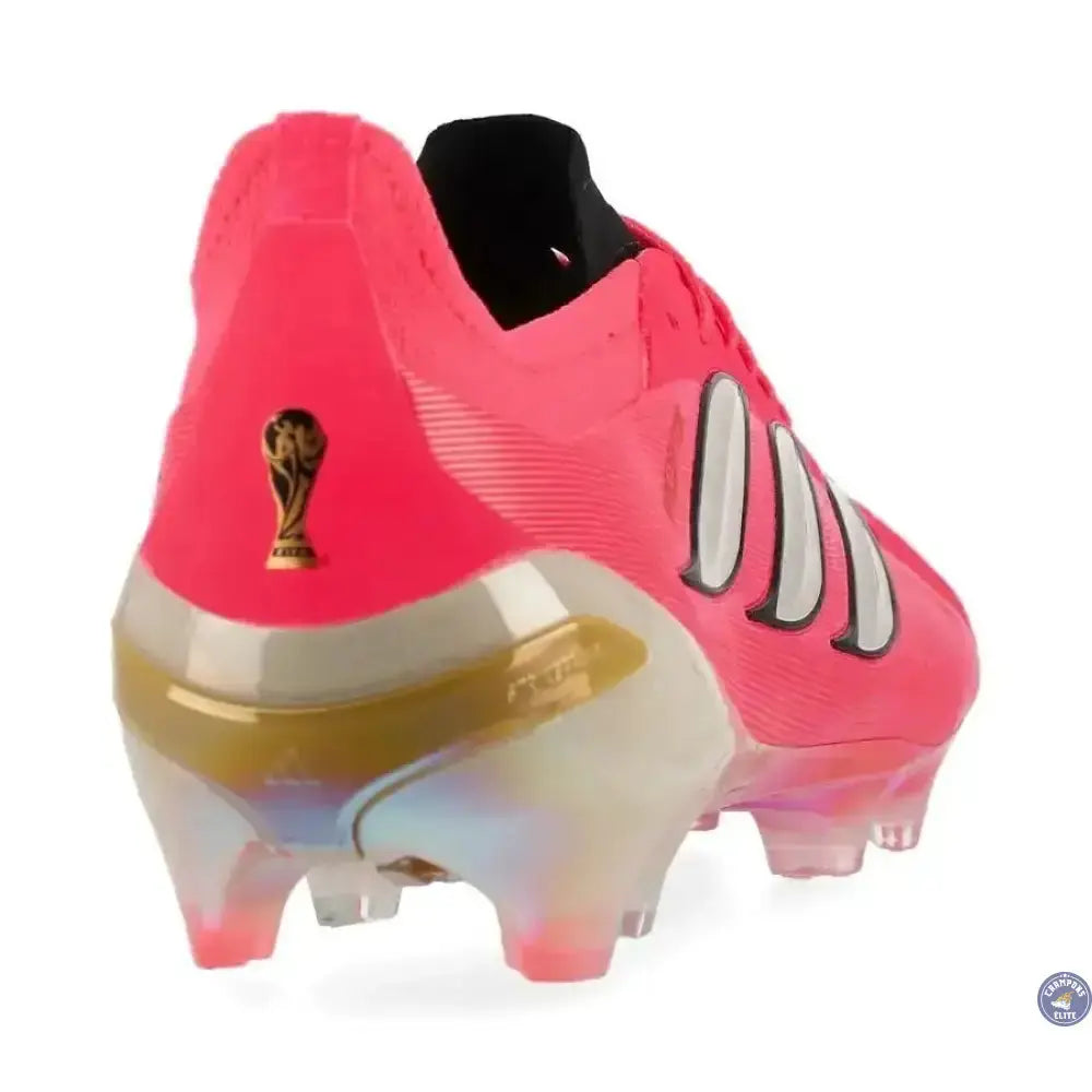 Image of Adidas Predator Elite FG - Solar Turbo/Thermal Chrome/Noir - Crampons Elite
