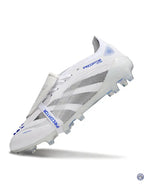 Predator Elite Fold-over Tongue AG Polar Victory - Blanc/Argenté/Bleu