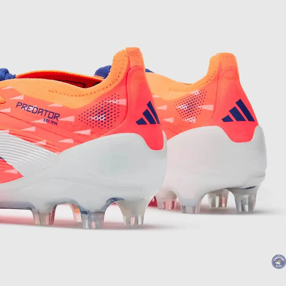 PREDATOR ELITE FOLD-OVER TONGUE FG CORAL BLAZE - CORAL/BLANC/BEAM ORANGE