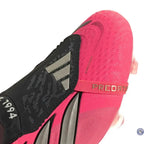 Adidas Predator Elite Fold-over Tongue FG - Solar Turbo/Thermal Chrome/Noir - Crampons Elite