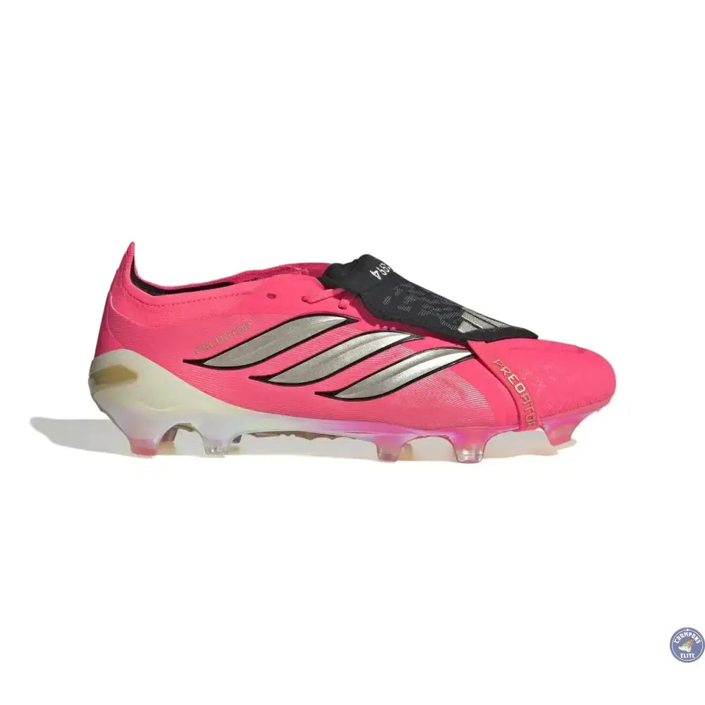Adidas Predator Elite Fold-over Tongue FG - Solar Turbo/Thermal Chrome/Noir - Crampons Elite