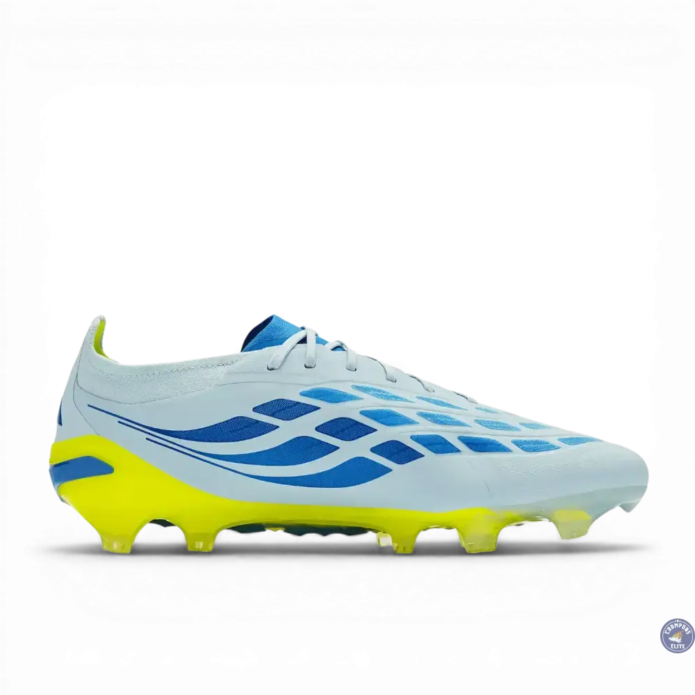Predator Lacets FG - Ciel Cristal/Bleu Ray/Team Jaune Solaire