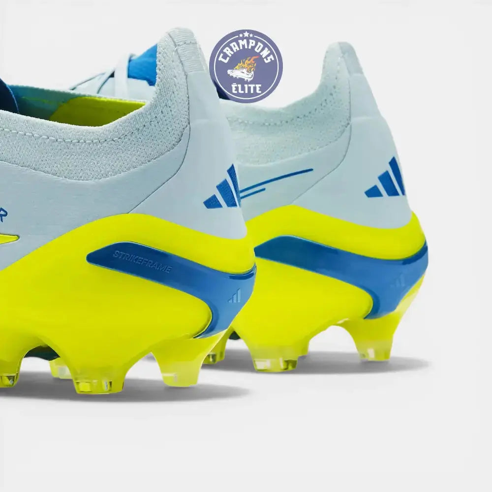 Image of Predator Lacets FG - Ciel Cristal/Bleu Ray/Team Jaune Solaire