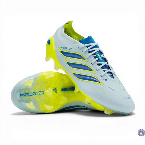 Predator Lacets FG - Ciel Cristal/Bleu Ray/Team Jaune Solaire