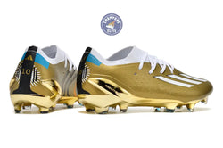 Image of ADIDAS X SPEEDPORTAL MESSI.1 FG LEYENDA - DORÉ/BLANC/BLEU