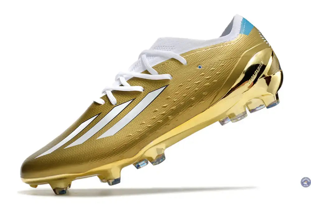 ADIDAS X SPEEDPORTAL MESSI.1 FG LEYENDA - DORÉ/BLANC/BLEU