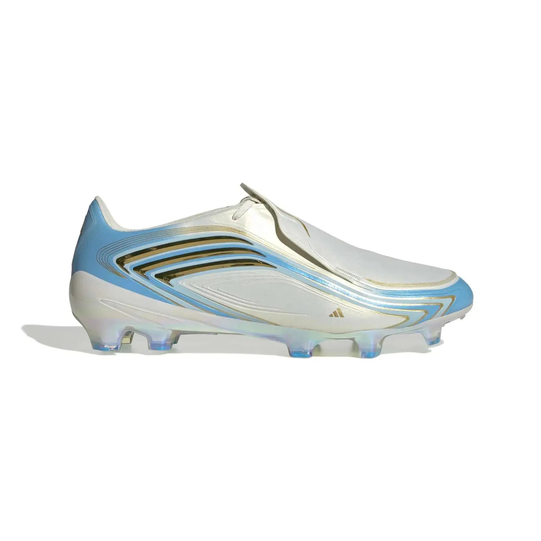 Image of Adidas F50 Messi Elite FG - Blanc/Bleu/Or
