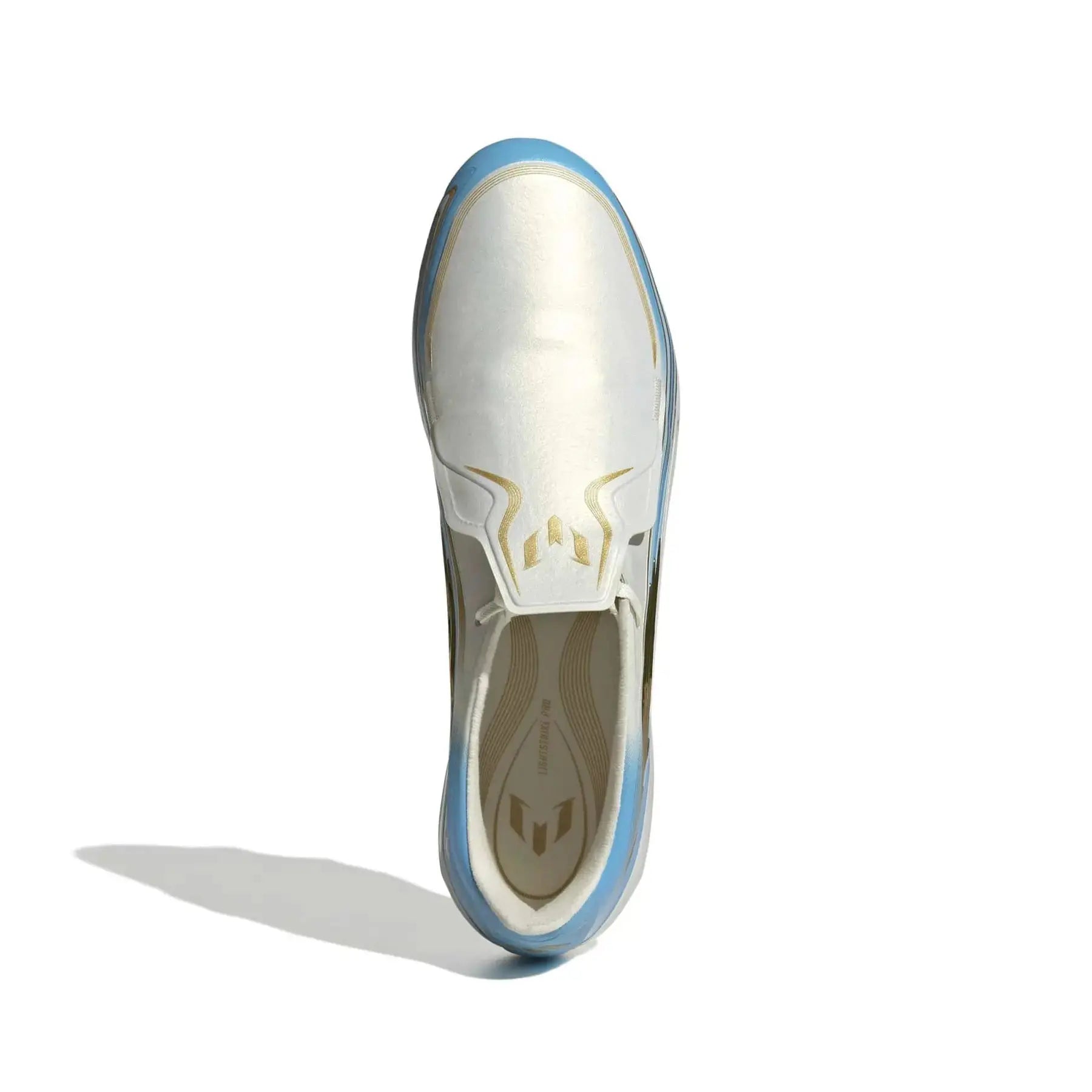 Image of Adidas F50 Messi Elite FG - Blanc/Bleu/Or