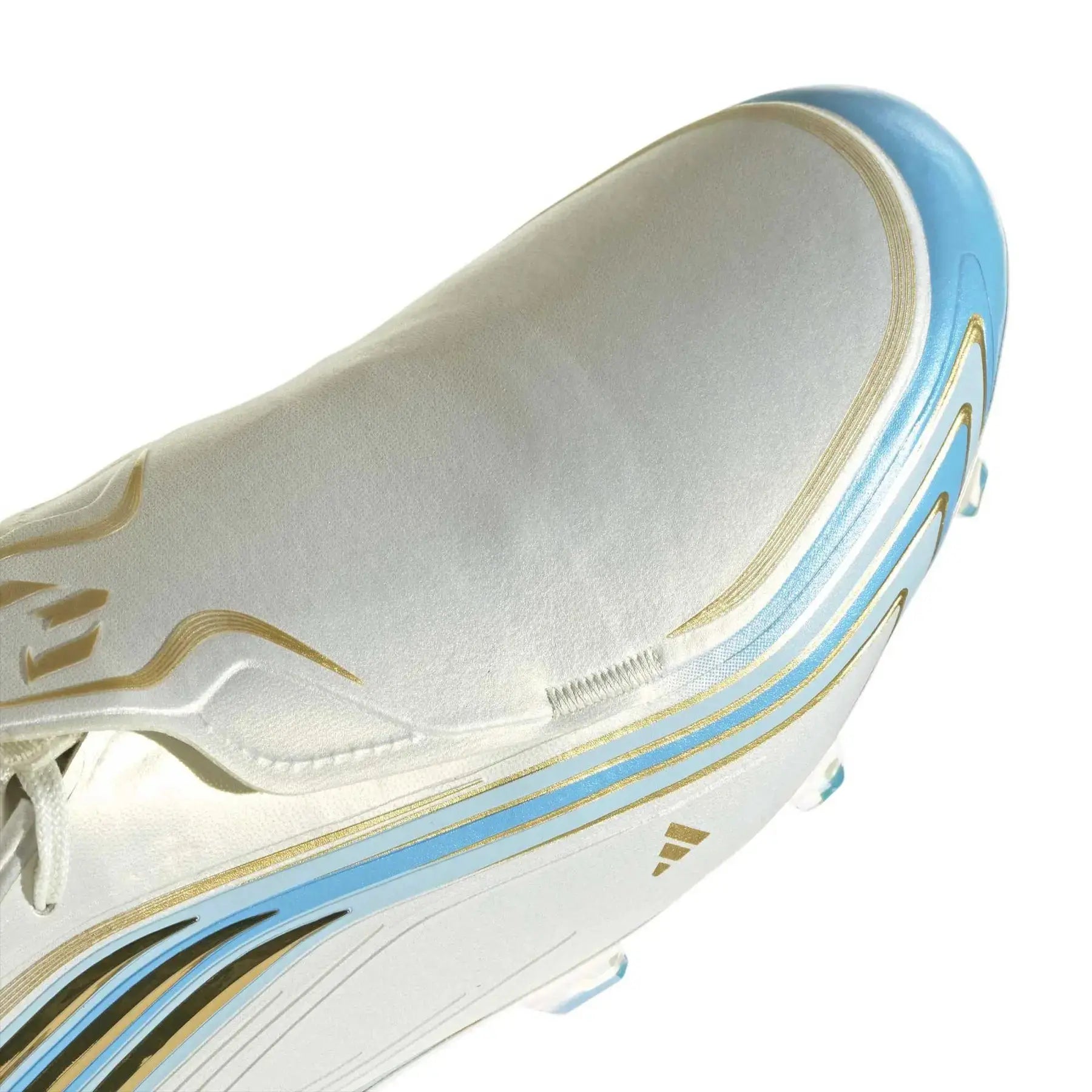 Image of Adidas F50 Messi Elite FG - Blanc/Bleu/Or