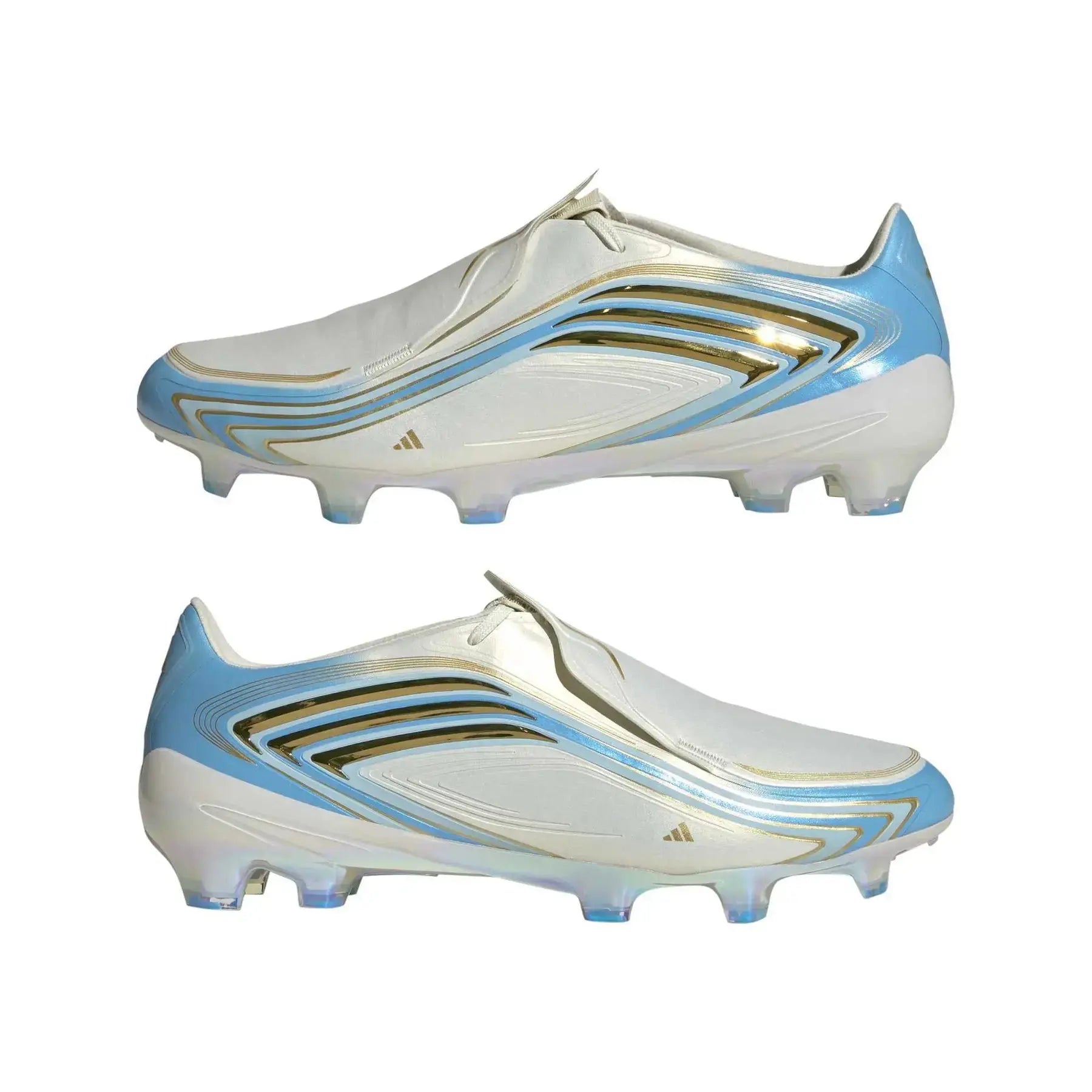 Image of Adidas F50 Messi Elite FG - Blanc/Bleu/Or