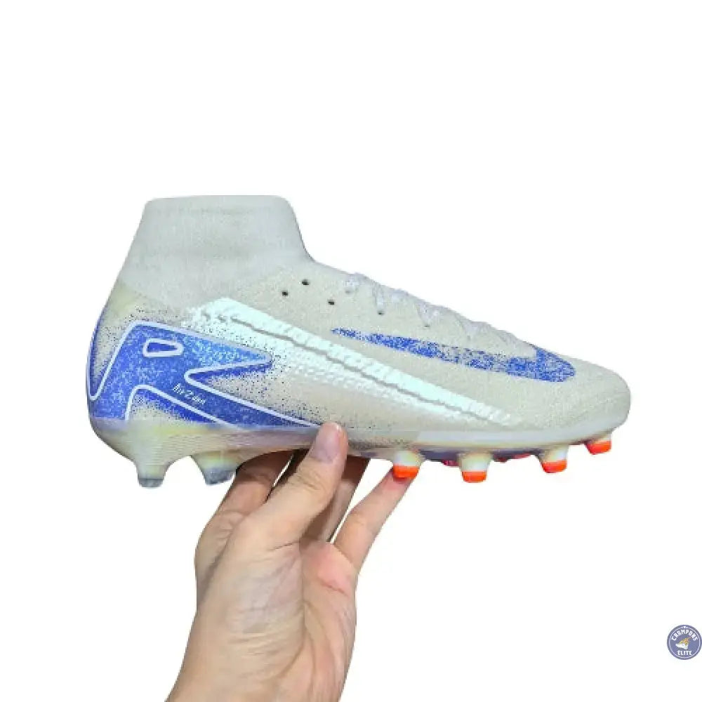 Air Zoom Mercurial Superfly 10 AG Blueprint - Blanc/Bleu