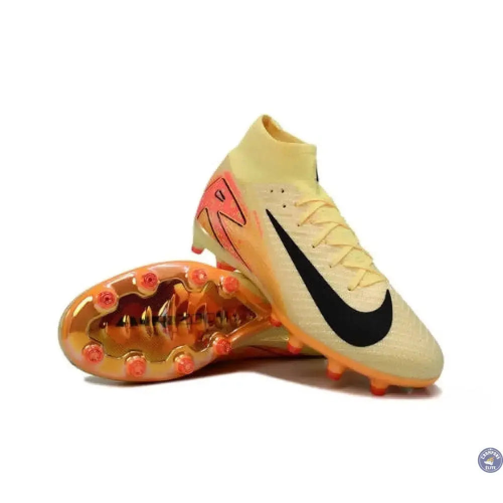 Image of Air Zoom Mercurial Superfly 10 AG - Jaune/Rose/Noir