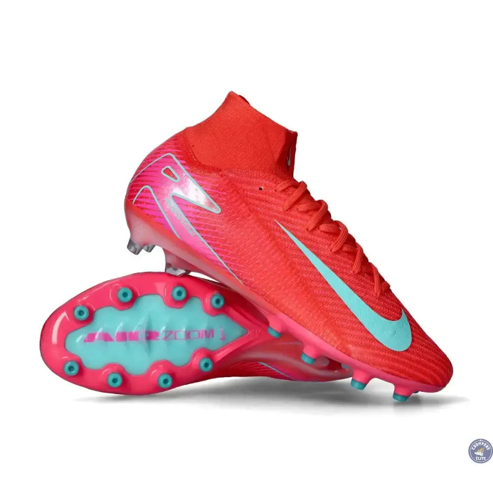 Image of Air Zoom Mercurial Superfly 10 AG-PRO Mad Energy - Rouge/Vert