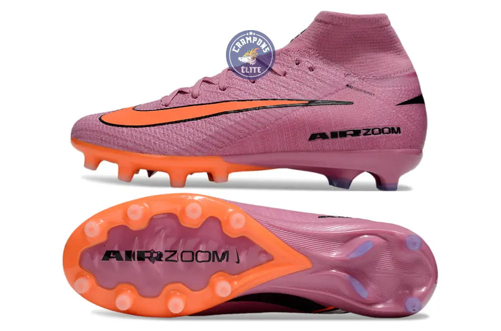 Image of Air Zoom Mercurial Superfly 10 AG-PRO Scary Good - Magic Flamingo/Noir/Orange