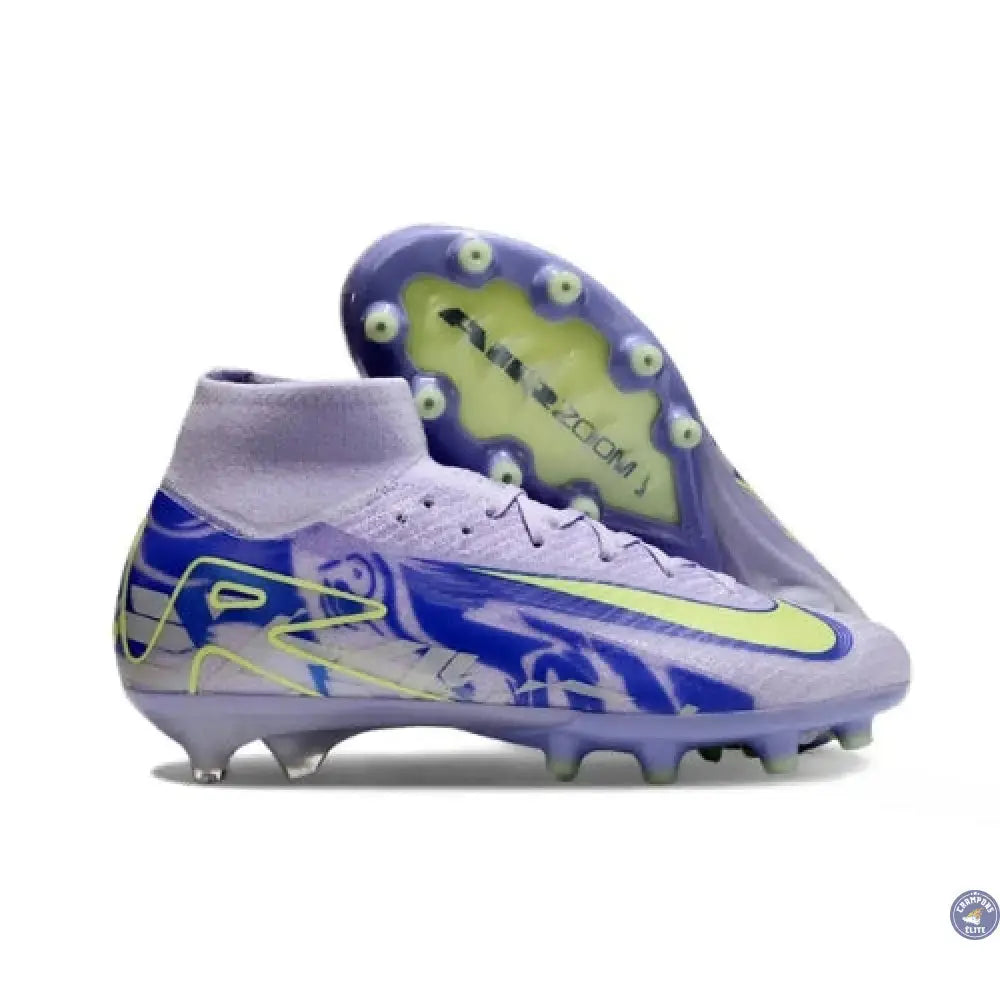 Air Zoom Mercurial Superfly 10 AG - Violet/Bleu/Vert