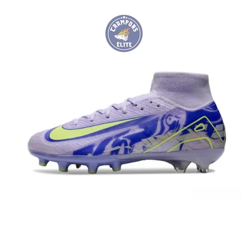 Image of Air Zoom Mercurial Superfly 10 AG - Violet/Bleu/Vert