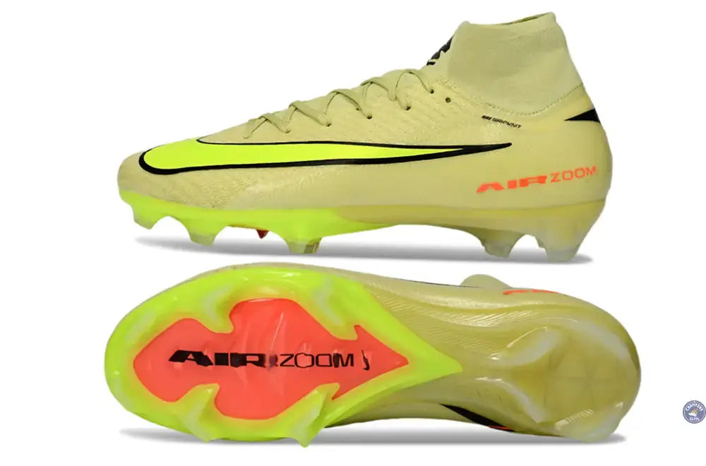 Image of Air Zoom Mercurial Superfly 10 Elite FG - Jaune/Noir