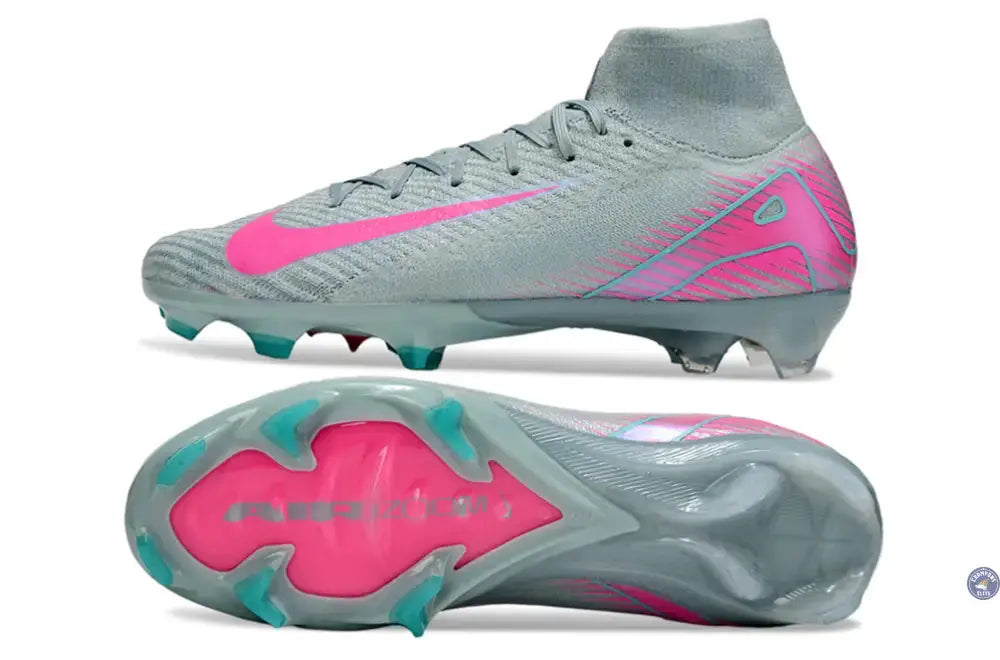 Image of Air Zoom Mercurial Superfly 10 Elite FG Prism - Ocean Cube/Rose
