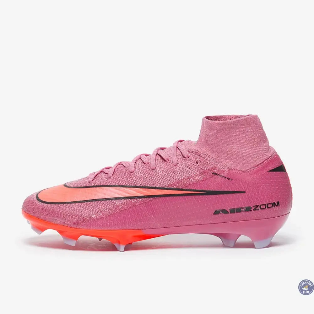 Image of Air Zoom Mercurial Superfly 10 Elite FG Scary Good - Magic Flamingo/Noir/Orange