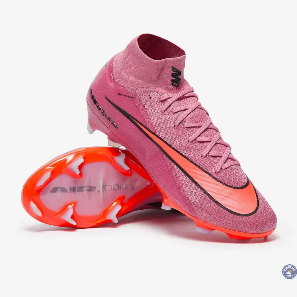 Air Zoom Mercurial Superfly 10 Elite FG Scary Good - Magic Flamingo/Noir/Orange