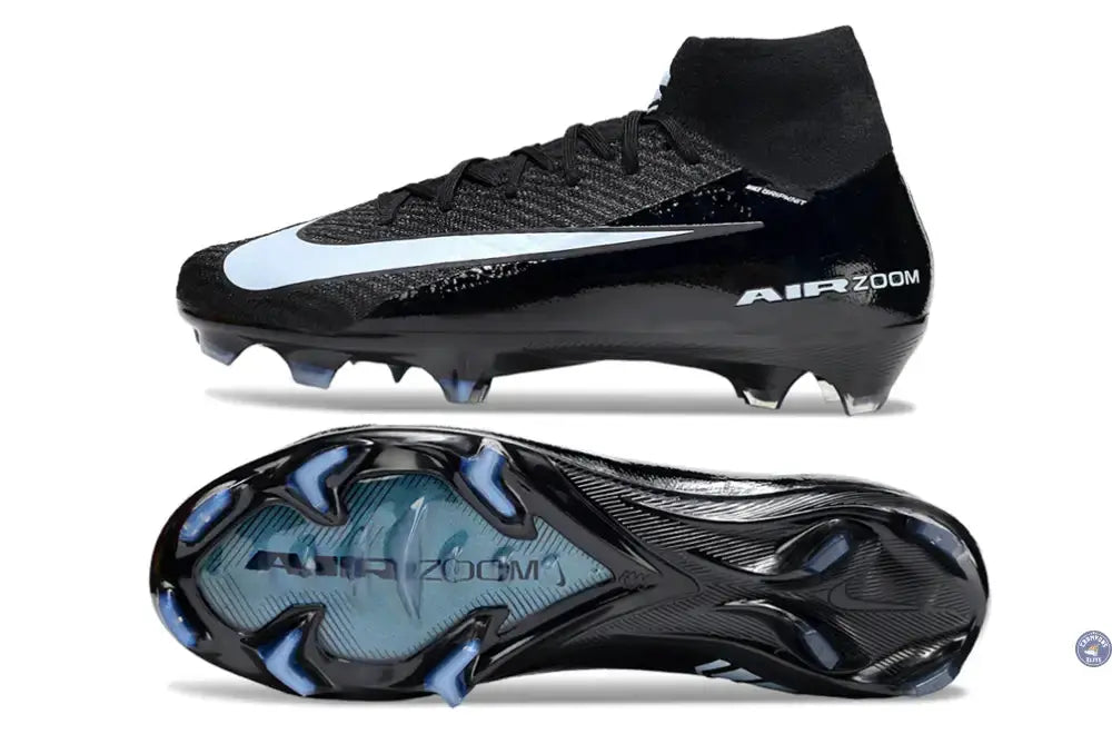 Image of Air Zoom Mercurial Superfly 10 Elite FG Shadow - Noir/Bleu