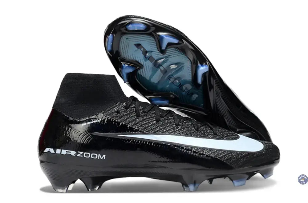 Image of Air Zoom Mercurial Superfly 10 Elite FG Shadow - Noir/Bleu