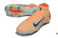 Air Zoom Mercurial Superfly 10 FG Kylian Mbappe - Orange/Bleu turquoise