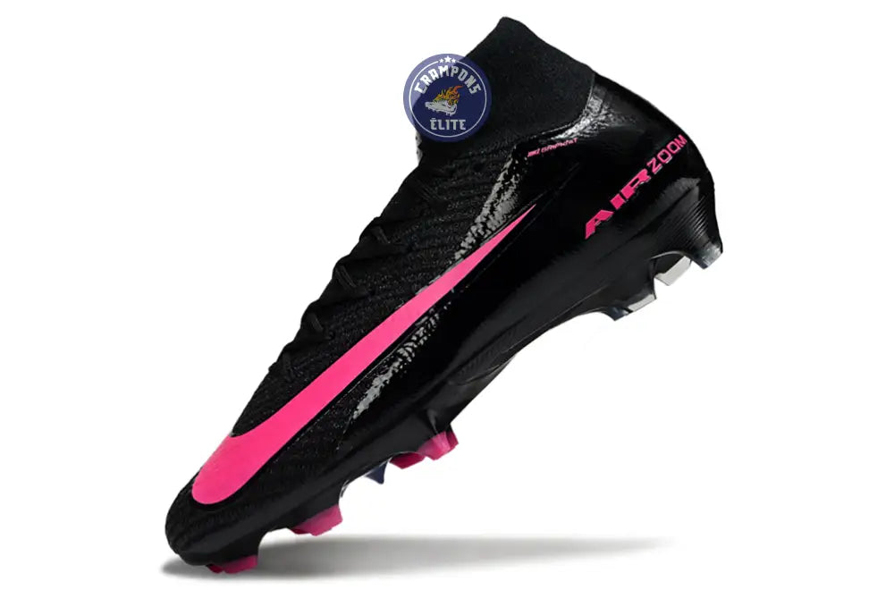 Image of Nike Air Zoom Mercurial Superfly 10 FG - Noir/Rose/Bleu
