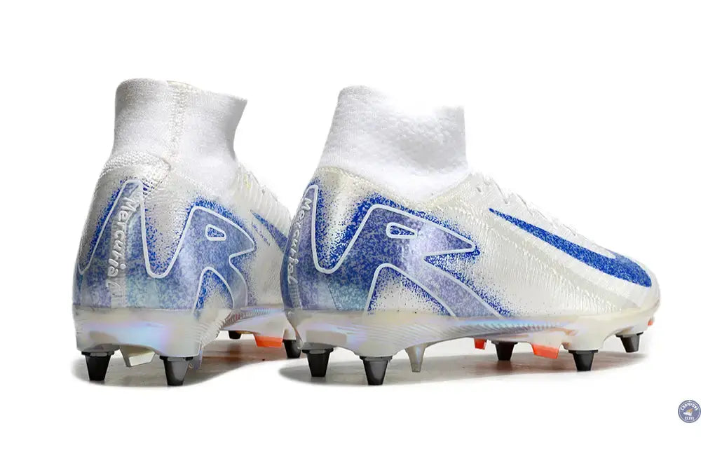 Image of Air Zoom Mercurial Superfly 10 SG Blueprint - Blanc/Bleu