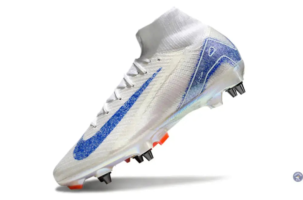 Image of Air Zoom Mercurial Superfly 10 SG Blueprint - Blanc/Bleu