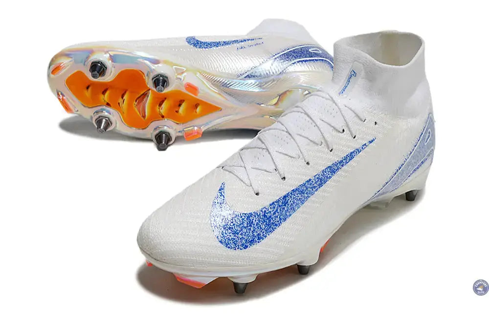 Image of Air Zoom Mercurial Superfly 10 SG Blueprint - Blanc/Bleu