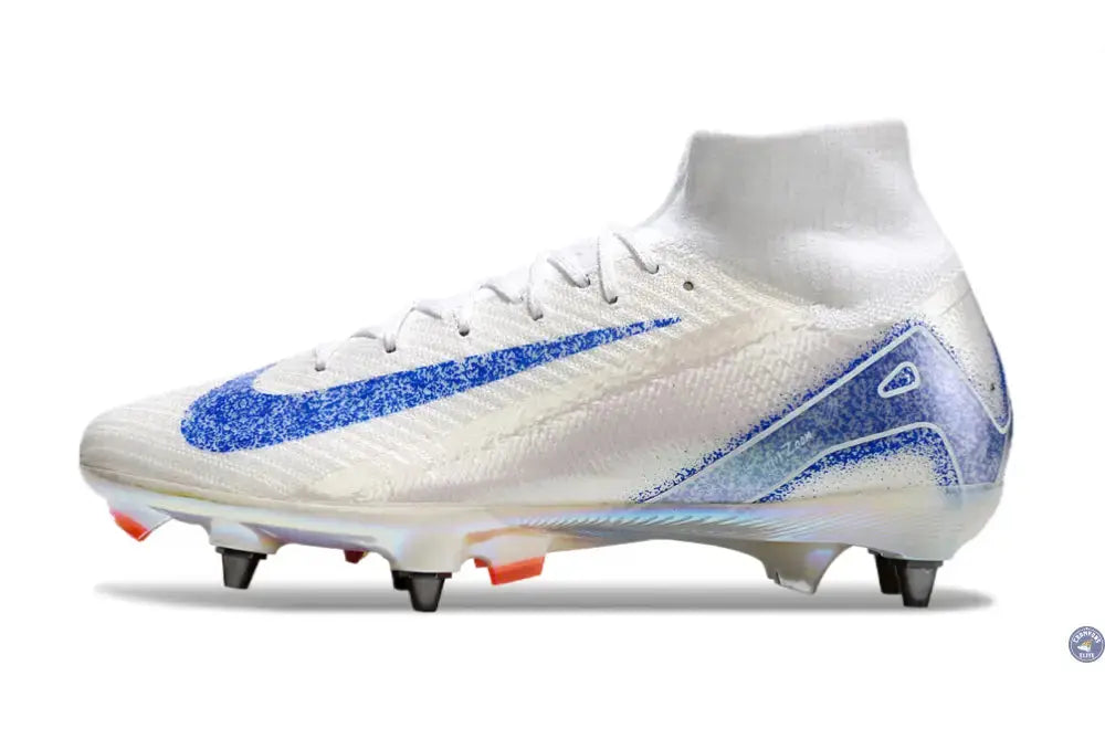 Image of Air Zoom Mercurial Superfly 10 SG Blueprint - Blanc/Bleu