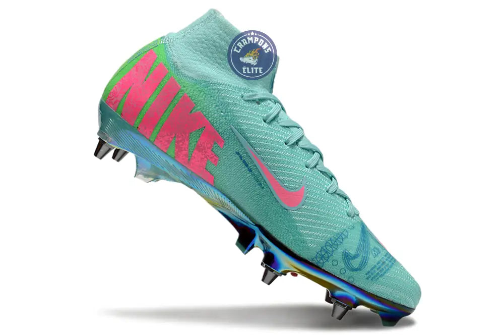 Image of Air Zoom Mercurial Superfly 10 SG Cosmic Speed 2 - Turquoise/Noir ÉDITION LIMITÉE