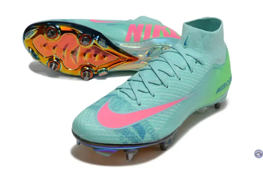 Image of Air Zoom Mercurial Superfly 10 SG Cosmic Speed 2 - Turquoise/Noir ÉDITION LIMITÉE