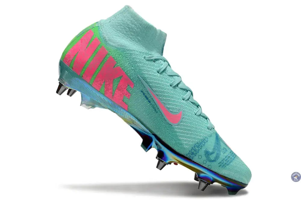 Image of Air Zoom Mercurial Superfly 10 SG Cosmic Speed 2 - Turquoise/Noir ÉDITION LIMITÉE