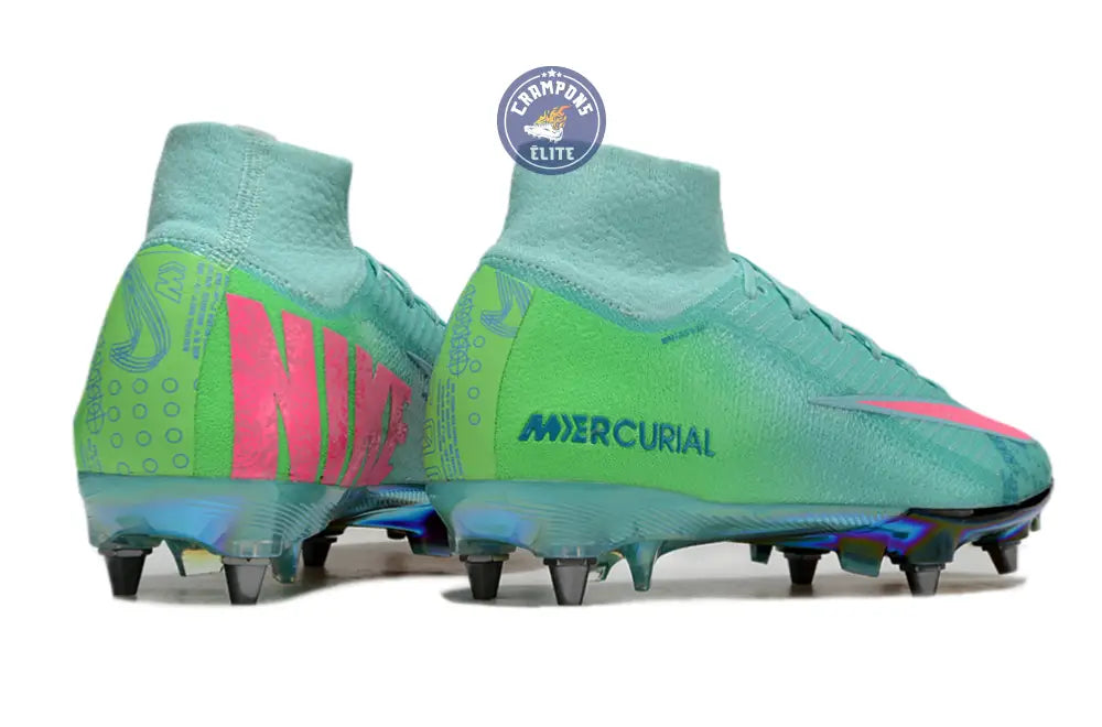 Image of Air Zoom Mercurial Superfly 10 SG Cosmic Speed 2 - Turquoise/Noir ÉDITION LIMITÉE