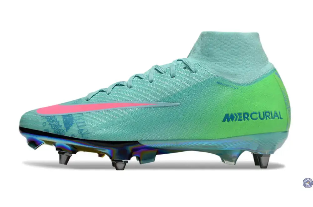 Image of Air Zoom Mercurial Superfly 10 SG Cosmic Speed 2 - Turquoise/Noir ÉDITION LIMITÉE