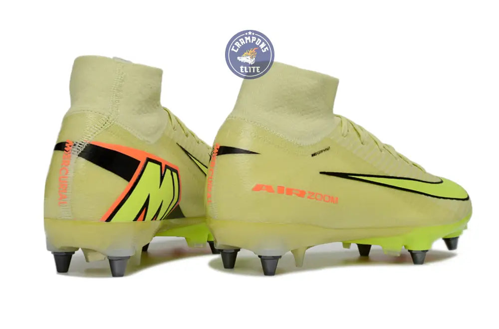 Image of Nike Air Zoom Mercurial Superfly 10 SG Max Voltage - Vert/Jaune Fluo/Orange