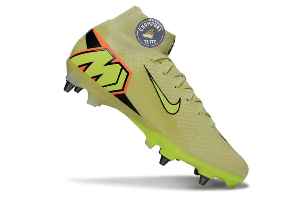 Image of Nike Air Zoom Mercurial Superfly 10 SG Max Voltage - Vert/Jaune Fluo/Orange
