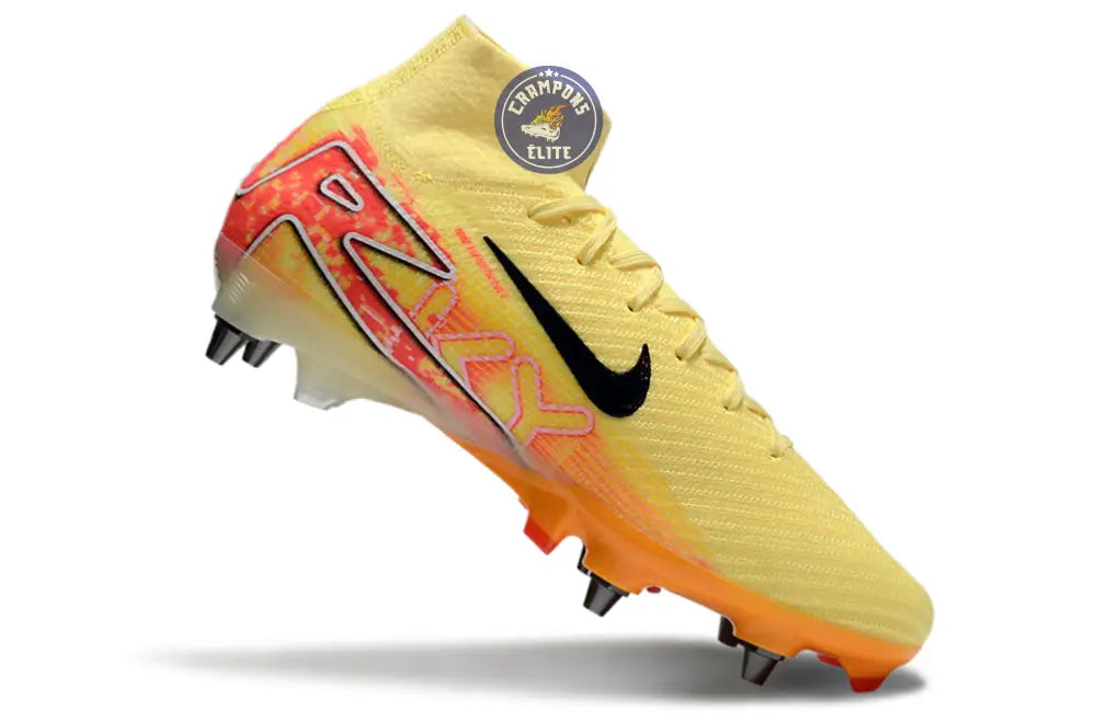 Image of Air Zoom Mercurial Superfly 10 SG Mbappé Personal Edition - Orange/Bleu