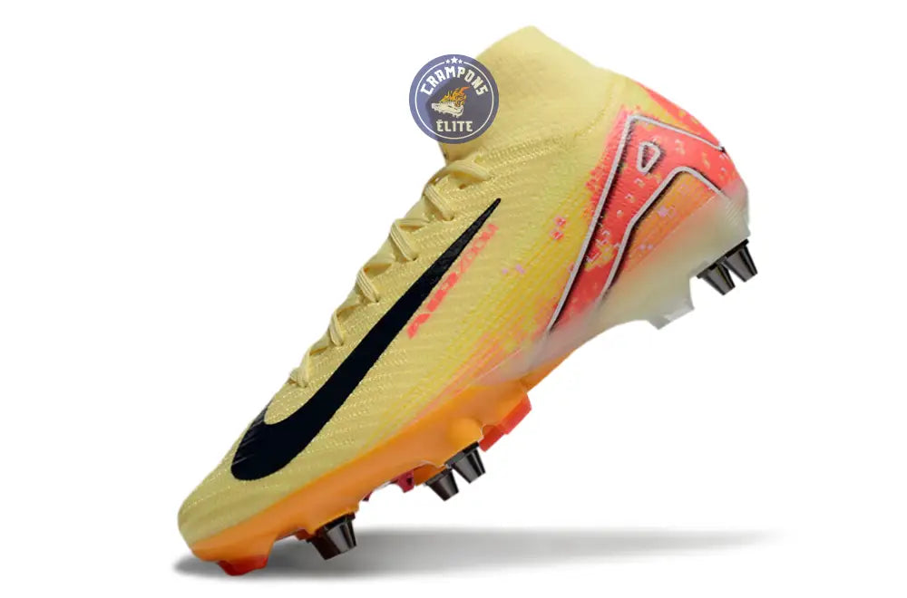 Image of Air Zoom Mercurial Superfly 10 SG Mbappé Personal Edition - Orange/Bleu