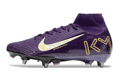 Image of Air Zoom Mercurial Superfly 10 SG Mbappé Personal Edition - Violet/Blanc