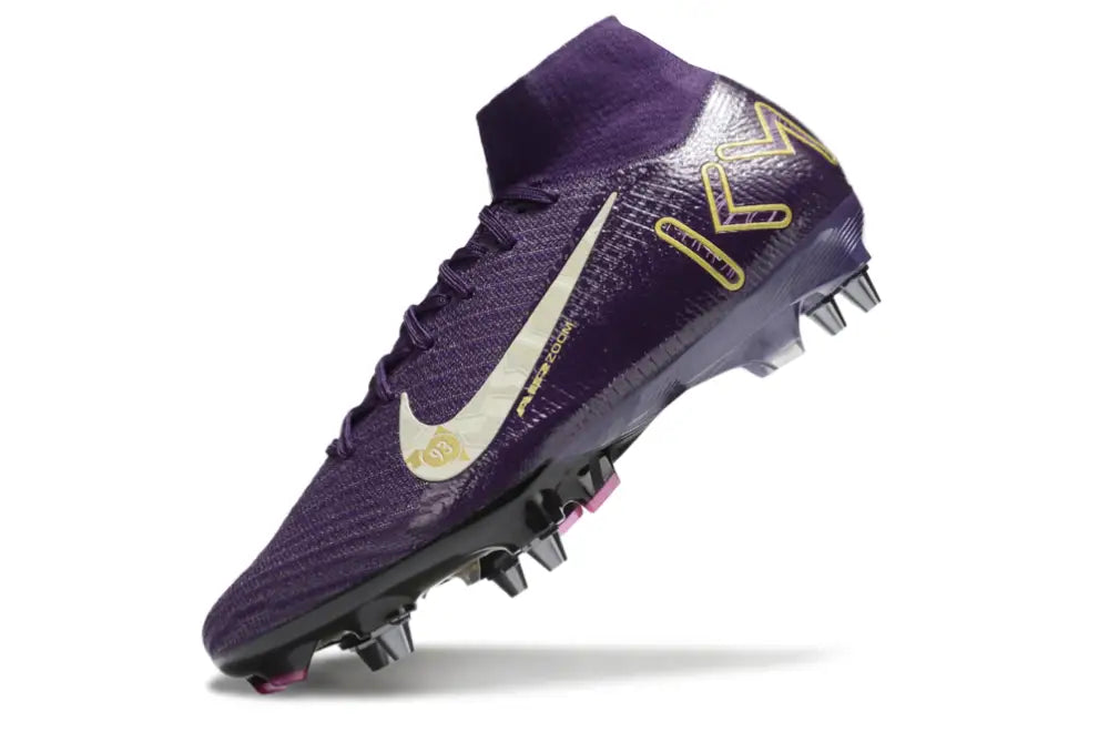 Air Zoom Mercurial Superfly 10 SG Mbappé Personal Edition - Violet/Blanc