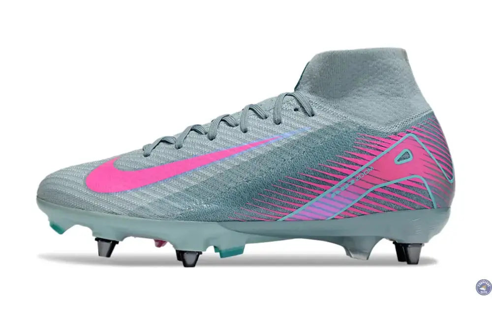Image of Air Zoom Mercurial Superfly 10 SG Prism - Ocean Cube/Rose